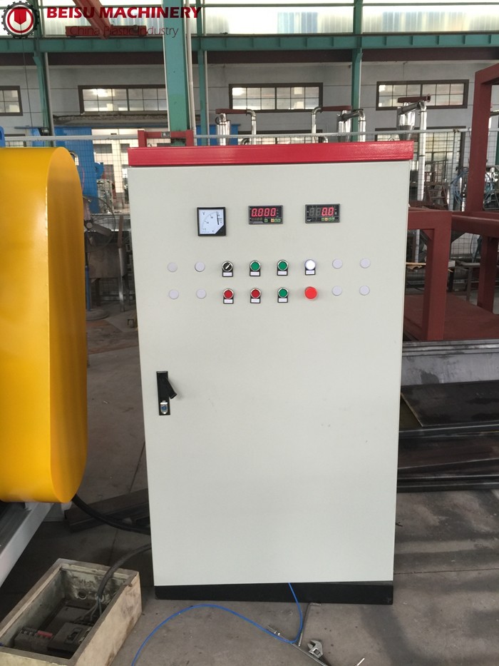 BS-600 Single Shaft Plastic Shredder Machine Strong Crushing Ability 45KW Motor Power