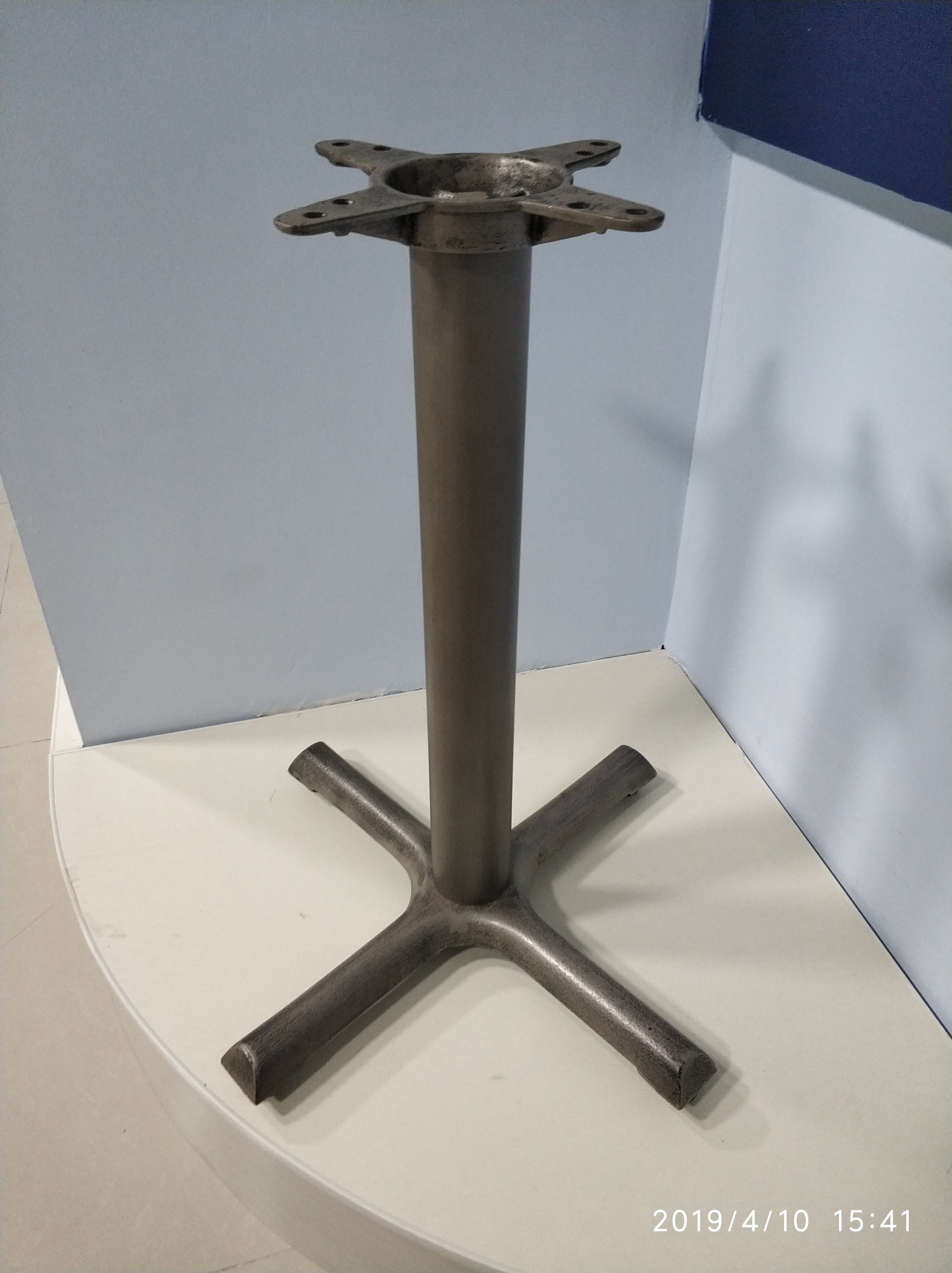 Restaurant Furniture Metal Kitchen Table Legs 710mm Height Mild Steel Material