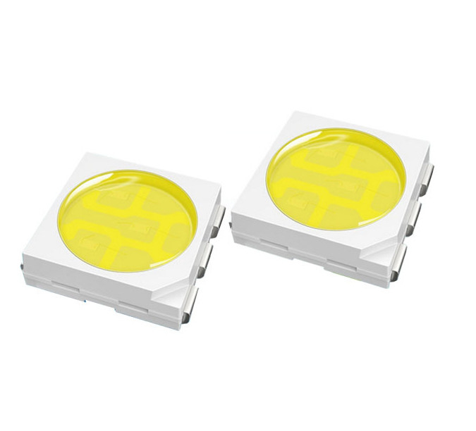 White 5050 SMD LED Chip 0.2W 60mA White For Smart Led Light
