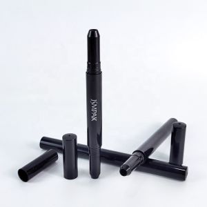 Custom Plastic Two Sided Eyeshadow Stick Empty Twist up Lip Balm Tube Packaging