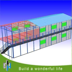 China hot sale multi-storey prefab labor house factory