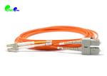3M LC PC- SC PC Fiber Optic Patch Cord 50/125 OM2 Duplex 2.0mm LSZH Cable Orange