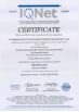 Zhangjiagang Aier Environmental Protection Engineering Co., Ltd. Certifications