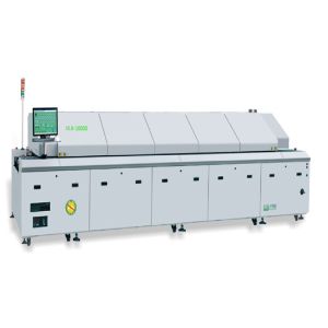 China 83KW SMT Reflow Soldering Oven Conveyor Rail Fixed Type , 3892mm Heating Zone Length on sale