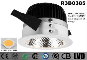 China Interior CITIZEN LED Spot Downlights Ra 80 Adjustable Dimmable Led Downlights factory