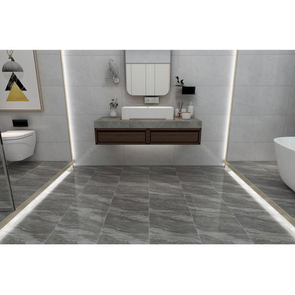 China 400x400mm Gray Ceramic Rustic Tile Matt Glazed Non-Slip factory
