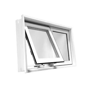 China Small Glazing Windows Top Hung Design With Double Glazing And Original Hardware factory