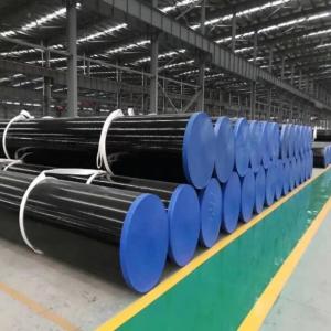 China Carbon Black Alloy Hot Rolled LSAW Welded Steel Pipe DN15 Sch40 Q235B Q355b factory