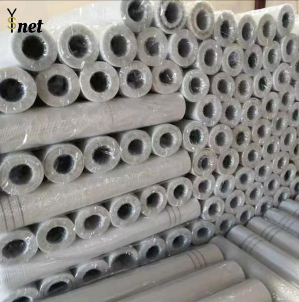 Alkali Resistant Self Adhesive Fiberglass Mesh 125g Fiberglass Mesh Fabric