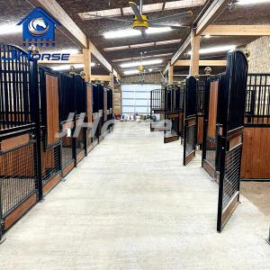 China Customized Modular Steel Horse Stall Panels factory
