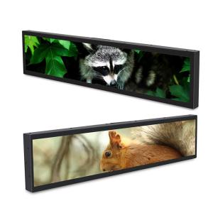 China Wifi Android Ultrawide LCD Panel Wall Mount For Indoor Advertising factory