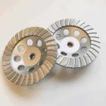 125mm M14 Ridgid SinteredConcrete Grinding Wheel For Rough Surfaces