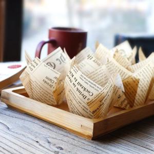 China High Temperature Resistance Baking Cup Liners Newspaper Packing Material factory