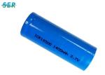 Flat Top Li Ion Battery Cell , 3.7V Lithium Ion Rechargeable Battery 1400mAh