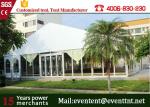 Outdoor Big A Frame Tent PVC Fabric With Hot Dip Galvanized Steel Parts