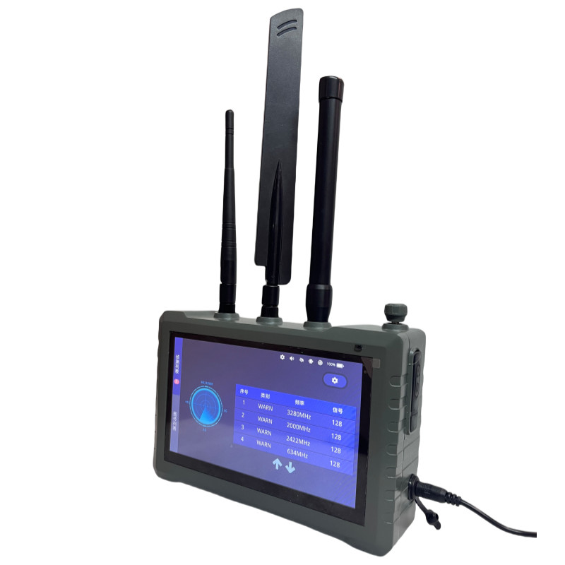 Handheld Drone Detector with Full-Band Detection and Customizable Scanning