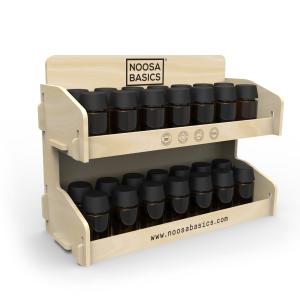 China Dismountable Wooden Display Stand Wooden Hand Cream Display Stand factory