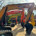 SY135 Excavator Mild Steel Design Second Hand 0-2000 Working Hours Komatsu