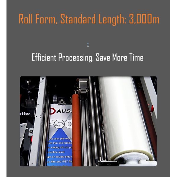 Economy 18 Micron No Adhesive Leather Texture Embossing BOPP Thermal Lamination Film for High End Paper Bags Boxes Photo Albums