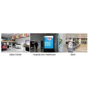 4G 43 Inch LCD Signage Display With Touch Screen