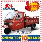 500 kg Enclosed Cabin Tricycle 3 Wheel Motorcycle for Country Markets