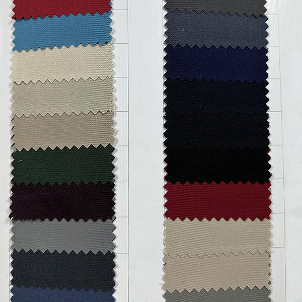 Customized Fine Twill TR Suit Fabric 155G 57/58 Density 130*70