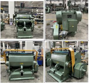 China Manual Cardboard Creasing And Die Cutting Machine Corrugated Carton Box Die Cutter factory