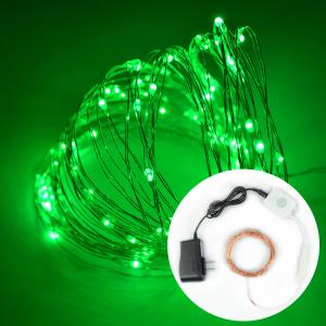 China 10m 100 LED Multi-Color Intelligent Human Body PIR Sensor LED String Lights For Christmas, Party, Festival Decoraction factory