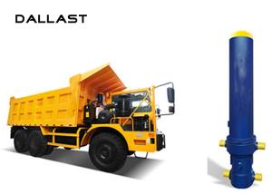 China 100t Industrial Hydraulic Cylinder 50 mm Stroke Piston Chromed For Haul Truck factory