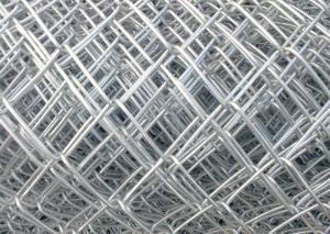 China Heavy Zinc Coated Chain Link Fence Mesh 2.0 - 5.0 Mm Wire Diameter For Road factory