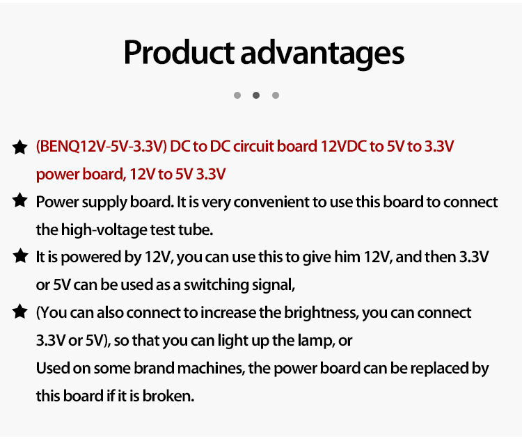 Ca1253 12V DC LED TV Inverter Board Power Module Standard FET Type and Voltage Supply