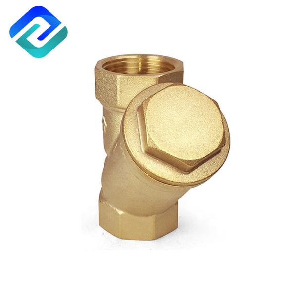 DN15 316 Stainless Steel Brass SS Y Strainers Filter Manual Mesh Insert Hexagon