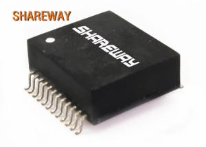 China 24 Pins 10G Base T Surface Mount Transformer 120uH Inductance M2405CG 15.0x13.6x6.6mm factory