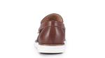 Luxury Slip On Mens Leather Casual Shoes Comfortable EVA Lightweight sole