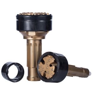 Durable Water Well Drill Bits Symmetric / Concentric / Overburden Casing