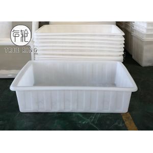 380L Rotomolding Plastic Rectangular Hydroponic Grow Tanks With Growing Bed