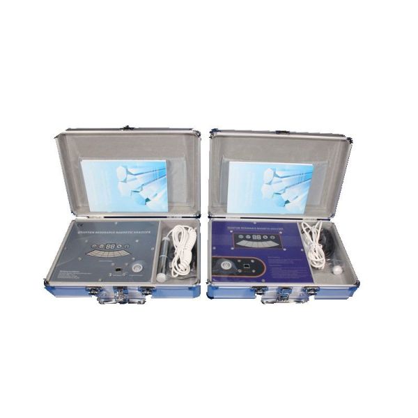 China Sliver color AH-Q10 Latest 41 report 3rd generation quantum resonance magnetic analyzer quantum body composition analyze factory