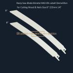 Recip Saw Blade Bimetal M42 8% cobalt Demolition for Cutting Wood & Nails 9"