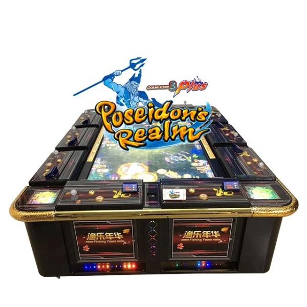 China Ocean King 3 Plus Master Table Gambling Fish Arcade Machine 10 Players factory