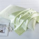 Woven 51×66cm 19 Momme Mulberry Silk Fabric Plain Dyed For Hotel