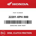 Motorcycle OEM FCC Clutch Plate Friction Paper Disc For Honda KPH Wave 125