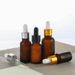 Fancy Oil Amber Glass Dropper Bottle 30ml 50ml 100ml for Personal Care Serum