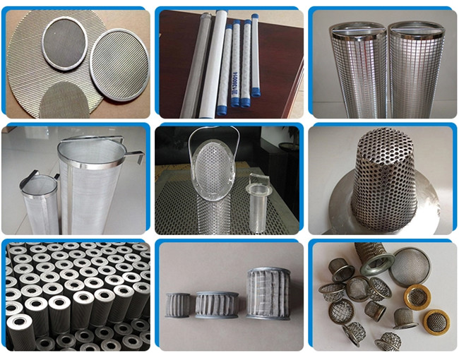 20mm Temporary Screen Basket Filter 1.0mm 316L Stainless Steel Strainers