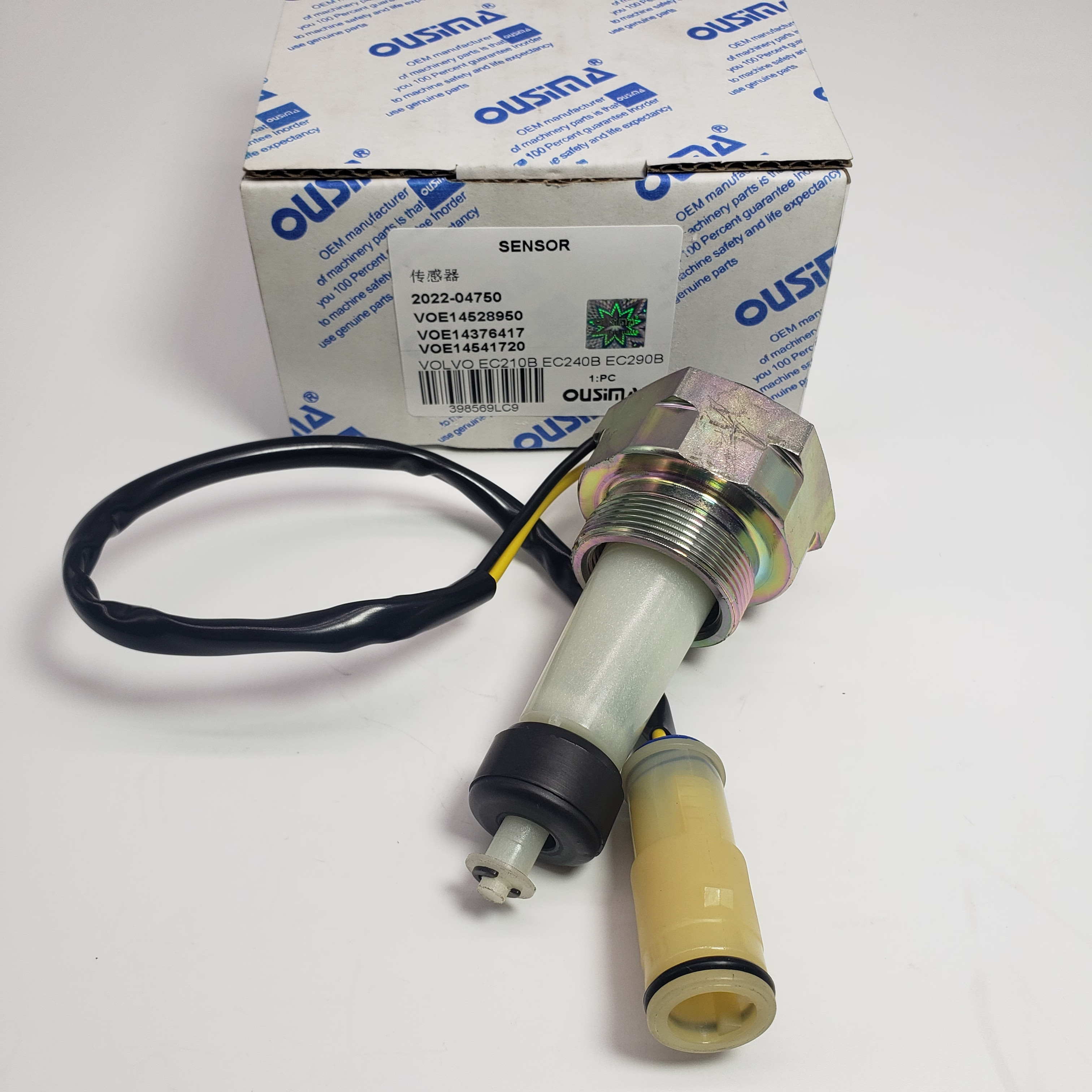 2022-04750 Voe14528950 Voe14376417 Voe14541720 Temperature Sensor For EC160B EC210B EC290B