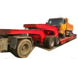 China Gooseneck Lowbed Trailer Dolly for Heavy Duty Heavy Machine Lowbed Semi Trailer 80 ton 100Ton WhatsApp:8615271357675 factory