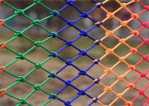 China 10*10cm Safety Rope Net Diamond Protection 3 Strand factory