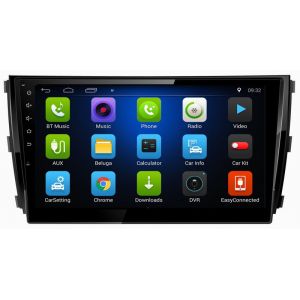 Ouchuangbo car dvd gps navigation android 8.1 for Zotye T600 RK3188 Cortex-A9 1
