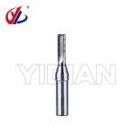 TCT Three-Edged Staggered Tooth Straight Cutter 1/2 Shank TCT 3 Flute Straight