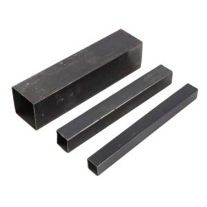 China Q345 Black Galvanised Steel Tube Square Pipe 4x4 14mm factory