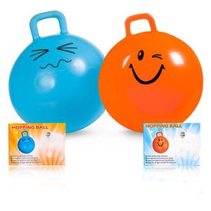China 45cm Inflatable Space Hopper Ball Toy Bouncer Improve Balance Strength factory